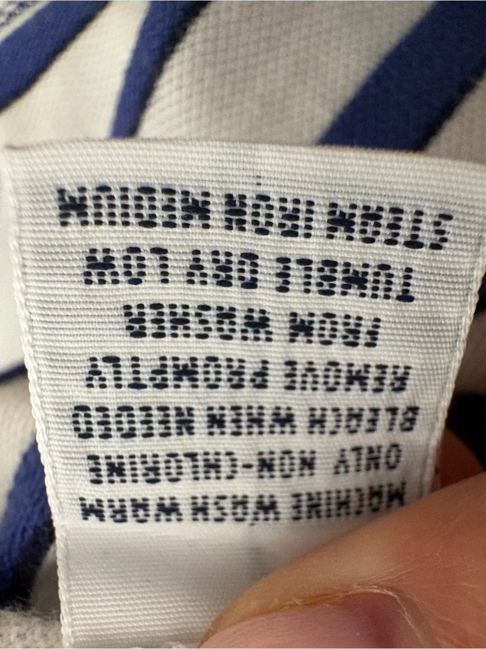 Polo Ralph Lauren Custom Fit Mesh Polo Shirt Men’s 3XLT Tall Blue White Striped